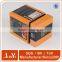black packaging rigid gift box for perfume bottle