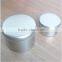 Good quality round polished no print metal tin box