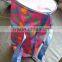 colorful Satin packing garment bag with zipper