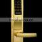Smart Hotel Password And RF Card Lock Europe Standar Lock Code With High-security Anti-theft E-password Door Lock Card Door Lock