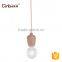 E27 Bulb Vintage Industry Style Wodden Pendant Lamp for Tire Style Pendant Light
