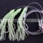 Groper Heavy Duty rigs two or three luminous squids 13/0 recurve circle hooks effective on other deep water fish