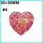 Sew On Flat Back Resin Rhinestones ,30mm Jewelry Finding Beads