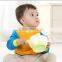silicone easy wash baby bandana drool bibs