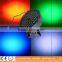1w led flat par light RGB 54x1w led par can for stage