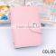 oem multiple leather plastic index id card holder