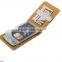 China supplier OEM design leather card holder leather money clip