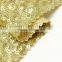 2016 beautiful design of bead piece embroidered fabric for dress