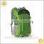 Wholesale custom adjuster strap sport green backpack laptop bags