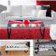 2015 Hot Sale Tempered Glass Black Leg Coffee Table