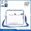 2015 trendy pvc messenger bag for teenager