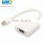 Mini DP adapter male to female VGA converter