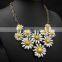 Fashion Oil Drop Necklaces & pendants vintage flower long sweather chains ladies necklace jewelly