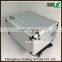 Multi-capacity aluminum trolley tool case with plastic tool clapboard