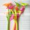 22 CM Good Quality Plastic Promotion Flower Gel Pen K-FL03