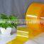 Orange Yellow Anti-insect PVC Material Curtains For Restaurant