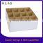 Wine glass bottle packaging boxes with deviders