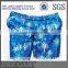 custom OEM wholesale swim trunks swimwear for mens polyester with your own print design new 2015 low moq China supplier