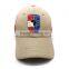 100% Cotton 6 Panel Custom Baseball Cap Adjustable Performance Hat