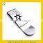 High grade small engraved stainless steel money clip