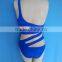 Fabric lining sexy one shoulder bandage women swimwear one piece no coverage swimsuit