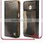 Custom Logo Cell Phone Case Real Leather Wallet for Iphone6 Samsung s6