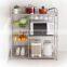 The new microwave oven/ stainless steel kitchen/ vegetable / floor multifunctional