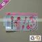 High Quality PVC Ruler Sets Bag Customized Plastic Ruler Packaging Bag for Students Waterproof PVC Bag