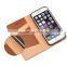 Customize design full grian leather mobile phone case for iphone 6