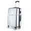 ABS+PC zipper travel trolley hard shell vip luggage