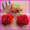 large silk rose head