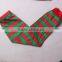 2015 hot sale in-stock item red and green strip christmas pajamas kids winter