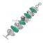 trending hot products 925 sterling silver opal bracelet