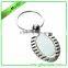 Trade Assurance Supplier 2015 new style high quality metal zz top custom metal keychain