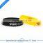 Wholesale custom eco-friendly printed silicone wristband for big party