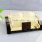 Professional hotel supplies clear acrylic facial tissue box with drawers