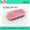 China origin best portable slim funny mini 4 port usb 2.0 hub [white,blue and pink]