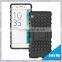 kickstand hard case for sony xa,armor shockproof case for sony xa