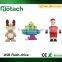Christmas gift bulk cheap usb flash drives wholesale