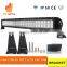 12volt 180w spot flood combo curve led light bar for car curved barlight