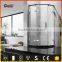High quality 304 stainless steel hinged corner bath shower screen
