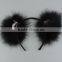 Hot Cosplay party dress cat ears hairband cat tail suit with feathers