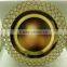 2016 new elegant wedding gold beaded crystal charger plate for wedding decoration