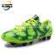 2016 latest high quality breathable PU + Rubber materials indoor men soccer shoes