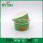 Custom logo print paper soup cups with paper lids
