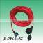Euro waterproof IP44 schuko plug with socket rubber power cord
