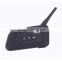 V4 1200m 4 Riders Intercomunicador Bluetooth Intercom for Motorcycle Motorbike Helmet Headset with FM Radio