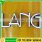 Waterproof Outdoor 3D Frontlit Letters With Metal Frame