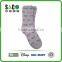 iridescent oval pattern fluffy socks