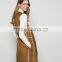 ladies winter clothing double-sided long ethnic vest